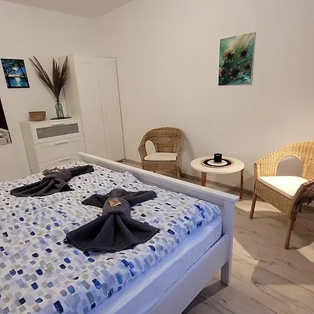 Gartenblick Apartment Ballenstedt